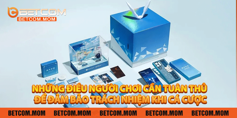 Những điều người chơi cần tuân thủ để đảm bảo trách nhiệm khi cá cược