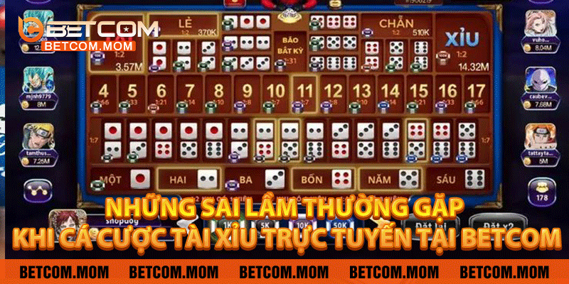 Hướng dẫn cách chơi tài xỉu chuẩn xác tại thương hiệu Betcom